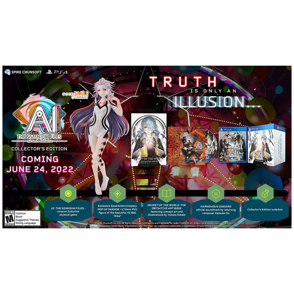 Alternative view of Ai the Somnium Files Nirvana Initiative Collectors Edition - PlayStation 4 PS4