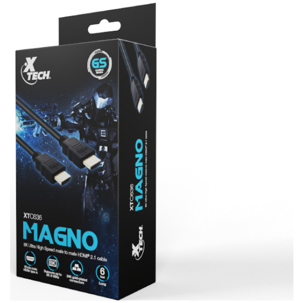 6ft HDMI 8K Ultra High Speed Gold Plated Cable