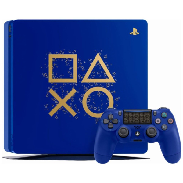 Alternative view of 1TB PS4 PlayStation Slim Days of Play Limited Edition [Sony]